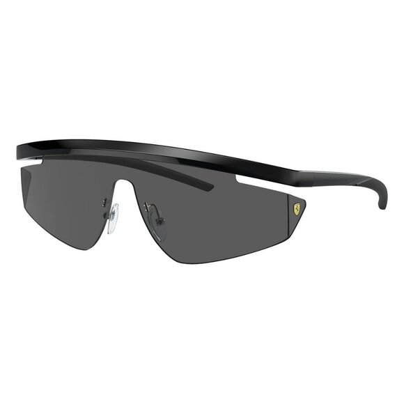 New FERRARI SCUDERIA Black Rimless Shield FZ6001 501/87 Sunglasses Women - Picture 1 of 6